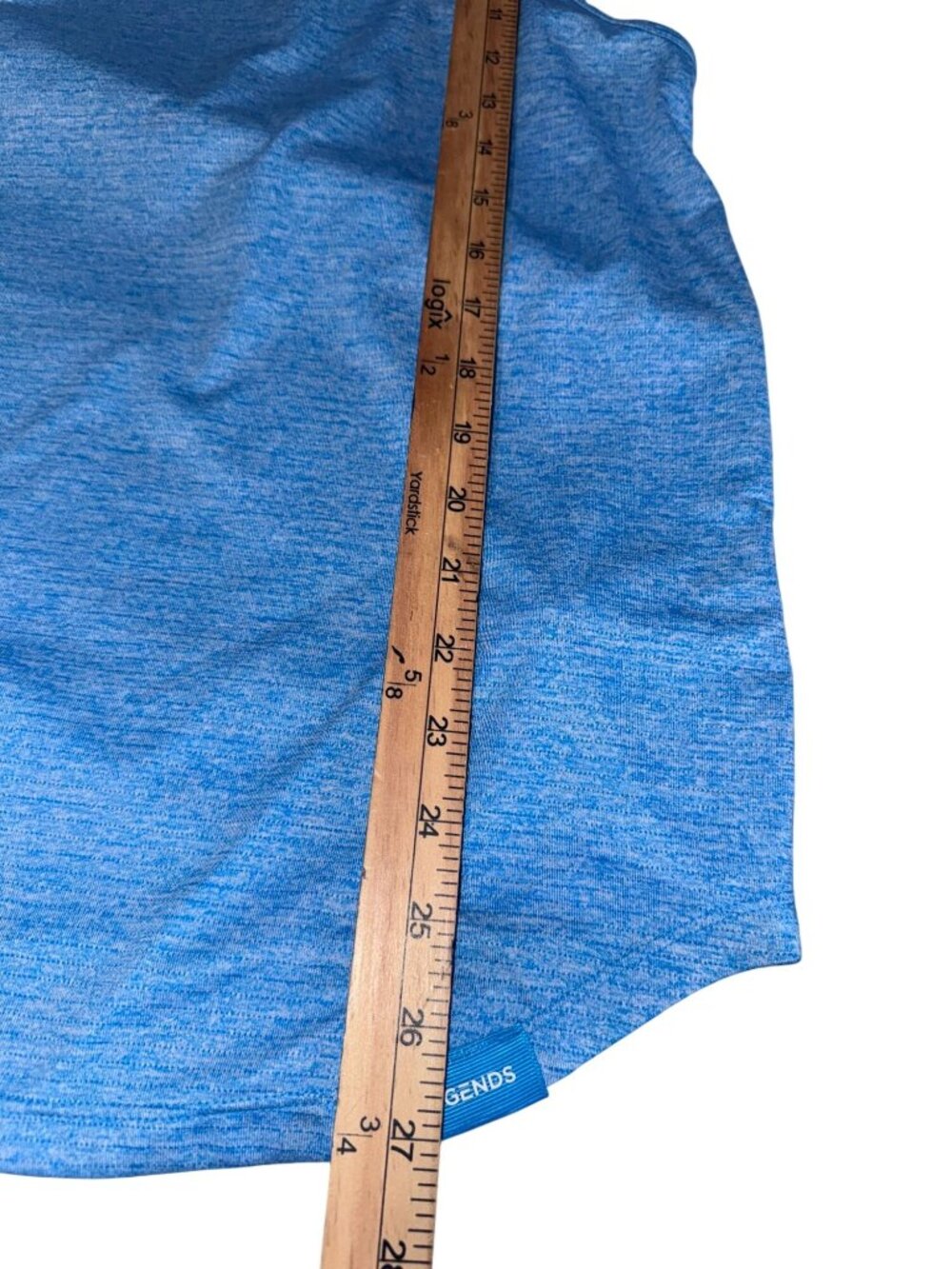 Legends Mens Blue Athletic Tank Top Size S Polyester Blend Lightweight & Breatha - Picture 7 of 13
